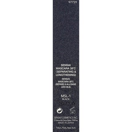 Sensai Colours Mascara 38c Separating & Lengthening - Black Msl - 1 - Maison des fragrances