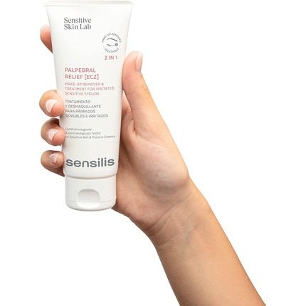 Sensilis Palpebral Relief [ECZ] 2 - in - 1 Treatment and Makeup Remover for Sensitive and Irritated Skin 100ml - Maison des fragrances