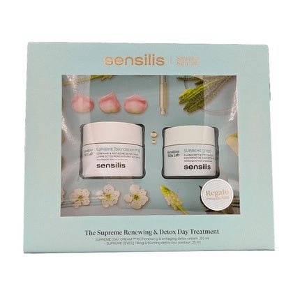 Sensilis Supreme Renewal Detox Day Cream SPF15 50ml - Pack of 2 - Maison des fragrances