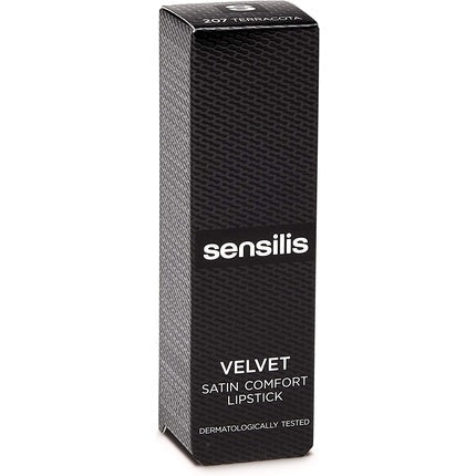 Sensilis Velvet Moisturizing Lip Bar with Satin Finish 3ml 207 Terracotta - Maison des fragrances