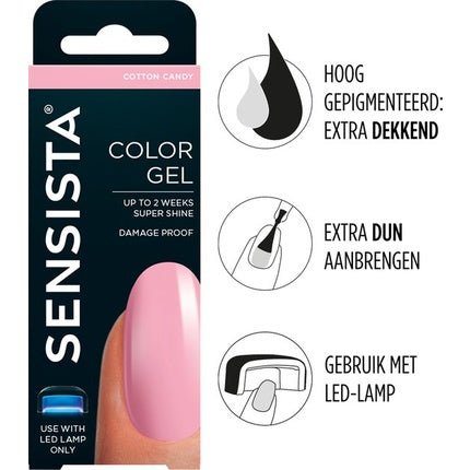 Sensista Color Gel Cotton Candy - Pink - Maison des fragrances