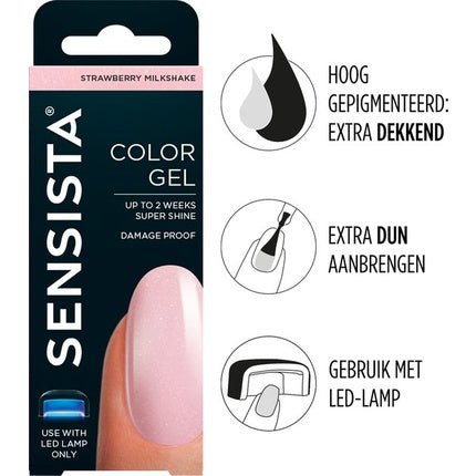 Sensista Color Gel Strawberry Milkshake - Pink - Maison des fragrances