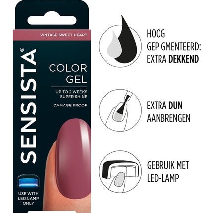 Sensista Color Gel Vintage Sweet Heart - Old Pink - Maison des fragrances