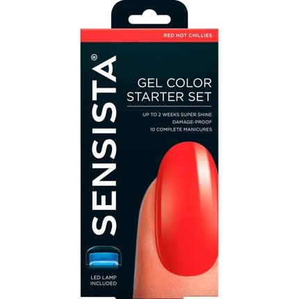 Sensista Gel Color Starter Set Red Hot Chillies - Red - Maison des fragrances