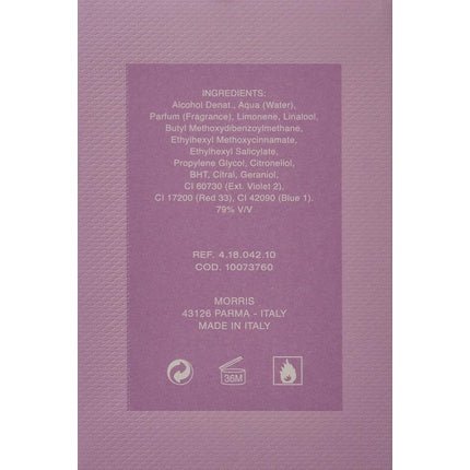 Sergio Tacchini Violet Eau de Toilette 100ml Unisexe - Maison des fragrances