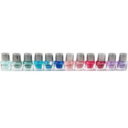Set of 12 Different Colored Nail Polishes - Maison des fragrances