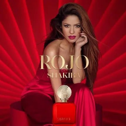 Shakira Perfumes ROJO Long Lasting Powerful Sensual and Charming Scent Floral Spicy and Amber Notes Ideal for Day Wear Eau de Parfum (EDP) Femme 80ml - Maison des fragrances