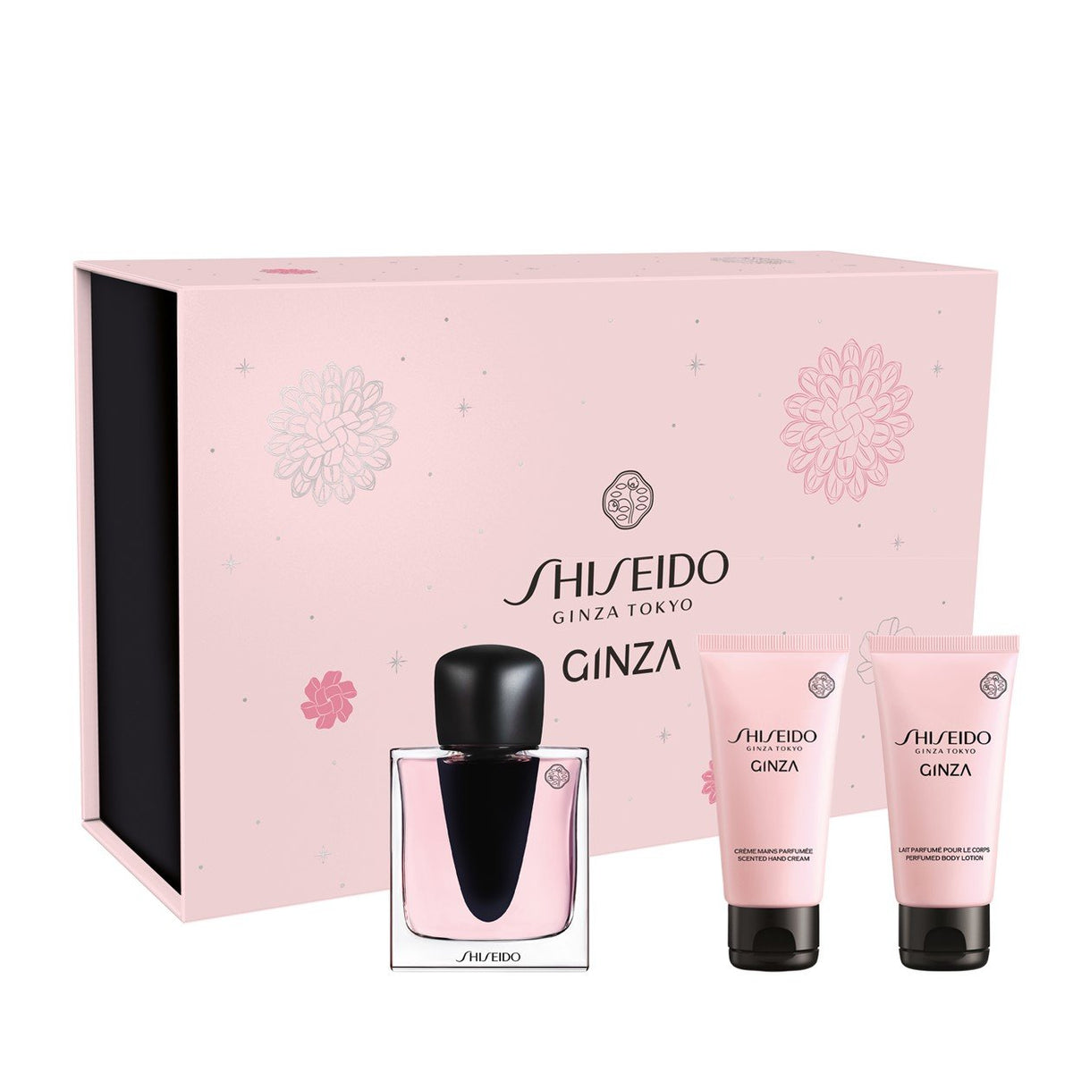 Shiseido Ginza Eau De Parfum 50ml With Body Lotion 50ml And Hand Cream 50ml - Maison des fragrances