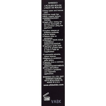 Shiseido Lacquer Rouge Lipgloss Nr. Rd321 Ebi 6ml - Maison des fragrances