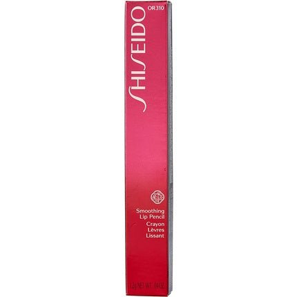 Shiseido Smoothing Lip Pencil Number OR310 Mahogany 1ml Red - Maison des fragrances