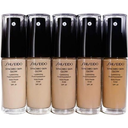 Shiseido Synchro Skin Glow Luminizing Fluid Foundation Neutral2 30ml - Maison des fragrances