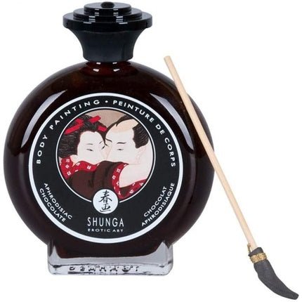 Shunga Body Painting Aphrodisiac Chocolate 100ml - Maison des fragrances
