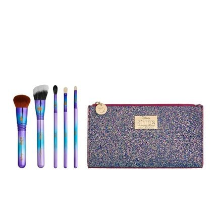 Sigma Beauty and Disney Makeup Brushes Alice in Wonderland Brush Set - Includes 2 Face Brushes and 3 Eye Shadow Brushes - Hypoallergenic Brush Set for Seamless Blending and Application + Beauty Bag - Maison des fragrances