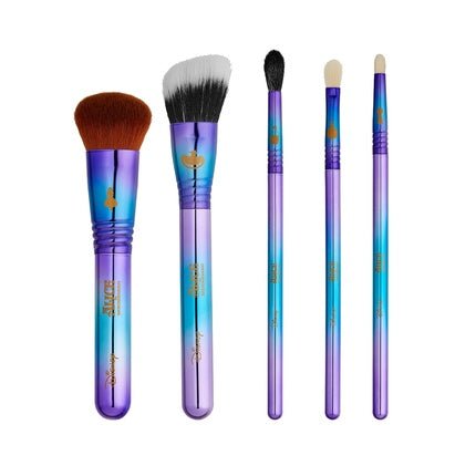 Sigma Beauty and Disney Makeup Brushes Alice in Wonderland Brush Set - Includes 2 Face Brushes and 3 Eye Shadow Brushes - Hypoallergenic Brush Set for Seamless Blending and Application + Beauty Bag - Maison des fragrances