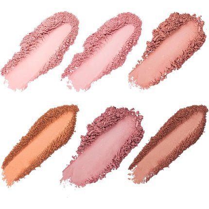 Sigma Beauty Blush Palette Matte and Shimmer Blush Palette with 6 Hues Vegan Buttery Soft Pressed Powder Blush Compact - Maison des fragrances