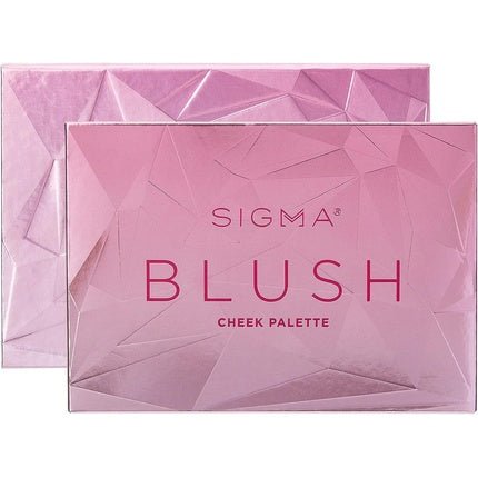 Sigma Beauty Blush Palette Matte and Shimmer Blush Palette with 6 Hues Vegan Buttery Soft Pressed Powder Blush Compact - Maison des fragrances