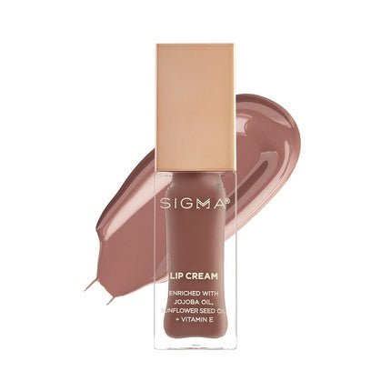 Sigma Beauty Lip Cream Begonia Professional Liquid Lipstick Cream with an Ultra - Hydrating Formula and a Lustrous Creamy Finish Long Lasting Lightweight Non - Sticky Lip Creme - Maison des fragrances