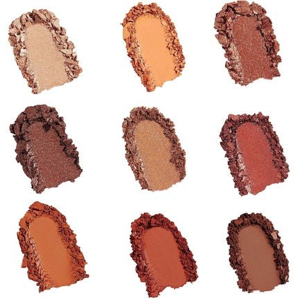 Sigma Beauty On - the - Go Eyeshadow Palette Fiery 9 Bold Shades - Clean Beauty Products - Maison des fragrances