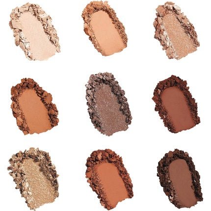 Sigma Beauty On - the - Go Eyeshadow Palette Spicy 9 Bold Eyeshadow Shades in Matte, Shimmer and Metallic Finishes Highly Pigmented Vegan Eye Makeup Palette Clean Beauty Products - Maison des fragrances