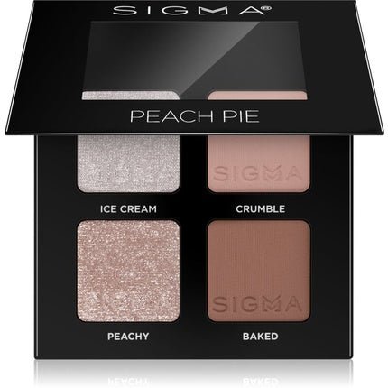 Sigma Beauty Quad Eyeshadow Palette - Peach Pie 4g - Maison des fragrances
