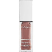 Sigma Beauty Renew Lip Oil Neutral Nude Sheen Nourishing Non Sticky with Subtle Sheen Paraben Free Lip Gloss Tint - Maison des fragrances
