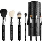 Sigma Beauty Travel Makeup Brush Set with Premium Fibers and Durable Handles for Face and Eyes - Essential Travel Set - Maison des fragrances