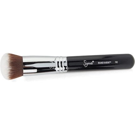 Sigma F82 Round Kabuki Foundation Brush - Makeup Brush for Powder Foundation - Flawless Application - Vegan Hypoallergenic Synthetic Makeup Brush - Maison des fragrances