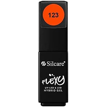 Silcare Soak Off Hybrid UV LED Flexy Gel Manicure Nails 4.5g Shade 123 by Roxie Cosmetics - Maison des fragrances