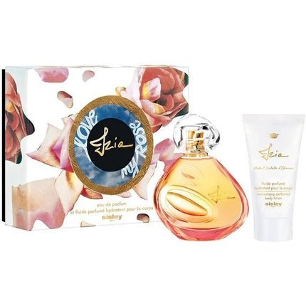 Sisley Izia 2 Piece Gift Set (1.7 Ounce + 1.7 Ounce Moisturizing d Body Lotion Eau de Parfum pour femme - Maison des fragrances