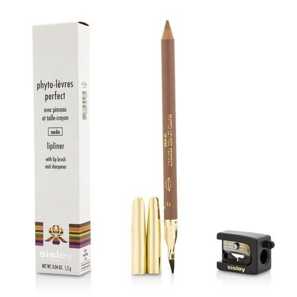 Sisley Paris Phyto - Levres Perfect with Lip Brush and Sharpener for Women Nude 0.04 Pound - Maison des fragrances