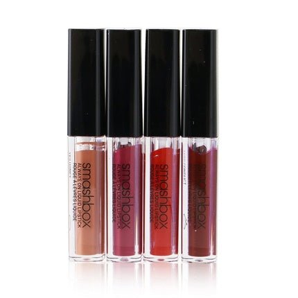 Smashbox Always On Liquid Lip Set, 4 Travel Sizes - Maison des fragrances