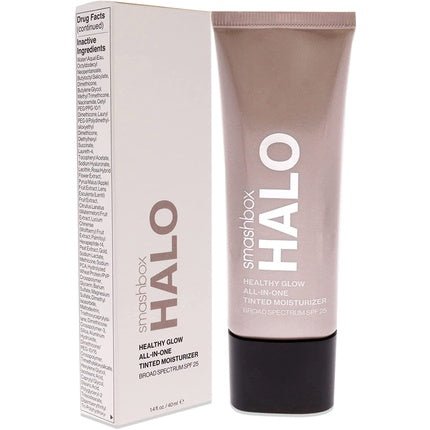 SmashBox Halo Healthy Glow All - In - One Tinted Moisturizer SPF25 Light Medium Foundation for Women - Maison des fragrances