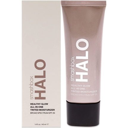 SmashBox Halo Healthy Glow All - In - One Tinted Moisturizer SPF25 Light Medium Foundation for Women - Maison des fragrances