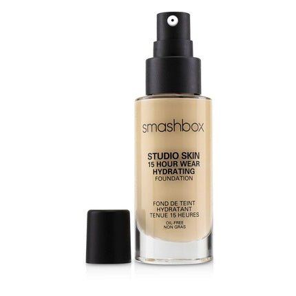SmashBox Studio Skin 15 Hour Wear Hydrating Foundation 0.2 oz - Very Fair With Warm, Peachy Undertone 1 Fl Oz - Maison des fragrances
