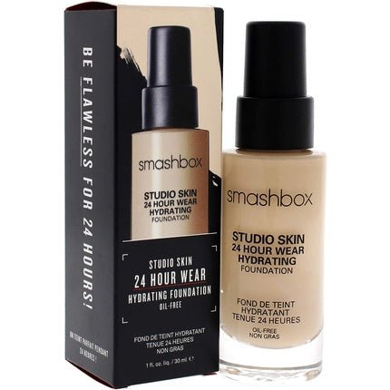 Smashbox Studio Skin 24 Hour Wear Hydrating Foundation 1.05 Fair With Warm Olive Undertone 1oz 28.35g - Maison des fragrances