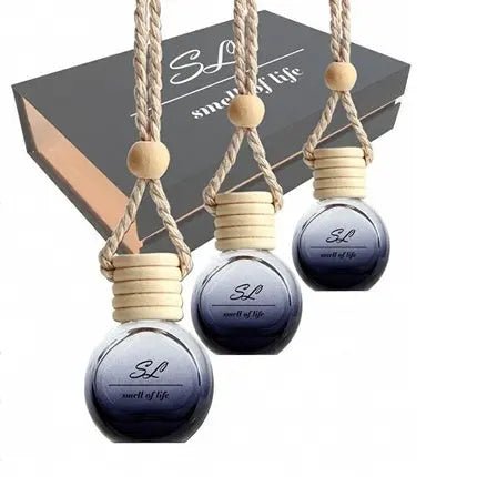Smell Of Life - 3 X 10 Ml Car Fragrance Sauvage One Million La Vie Est Belle - Maison des fragrances