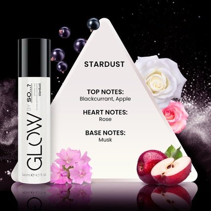 So… Glow par So...? 's Stardust Perfume Mist Illuminating Shimmer Body Mist Eau de Toilette (EDT) Femme 140ml - Maison des fragrances