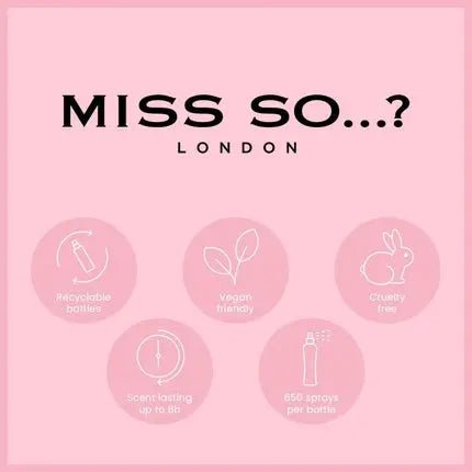 So… Miss So...? 's Love Potion Wild Berries & Jasmine Body Mist Fragrance Eau de Toilette (EDT) Femme 150ml - Maison des fragrances