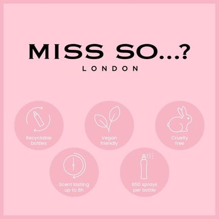 So… Miss So...? Womens Starlet Body Mist Fragrance Fruity Sweet Vanilla Eau de Toilette (EDT) Femme 150ml - Maison des fragrances