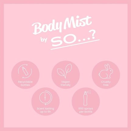 So Pina Colada Body Mist 100ml Coconut - Maison des fragrances