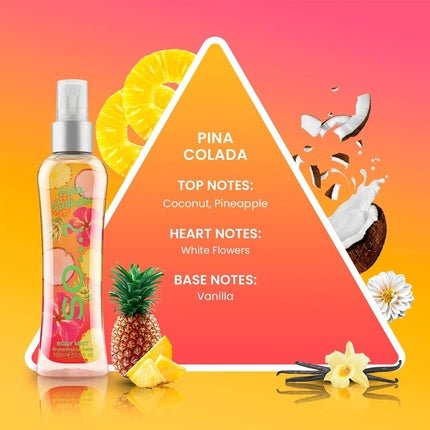 So Pina Colada Body Mist 100ml Coconut - Maison des fragrances