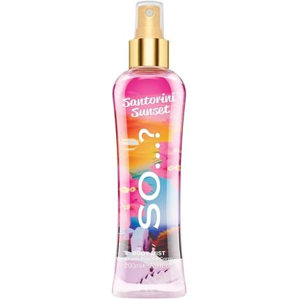 So… So Summer Escapes 's Santorini Sunset Body Mist Fragrance Eau de Toilette (EDT) Femme 200ml - Maison des fragrances