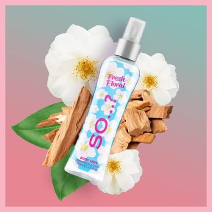 So… So...? Womens Fresh Floral Body Mist Fragrance Eau de Toilette (EDT) Femme 100ml - Maison des fragrances