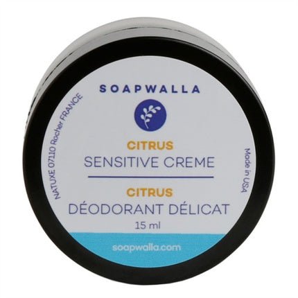 Soapwalla Deodorant Cream Original Citrus 15g - Maison des fragrances