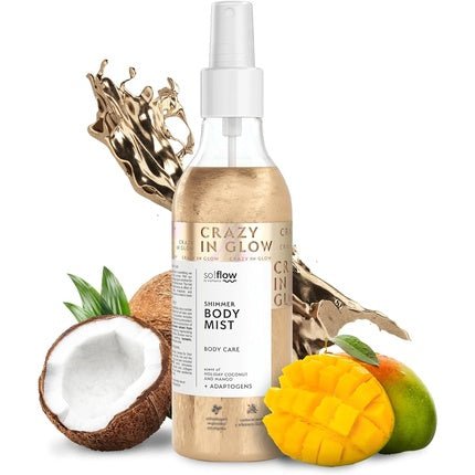 So!Flow Luminous Glow Shimmer Body Mist with Nourishing Betaine and Centella Asiatica Extract - Maison des fragrances