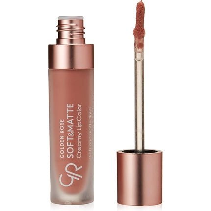 Soft & Matte Creamy Lipcolor Liquid Creamy Lipstick Golden Rose 102 - Maison des fragrances