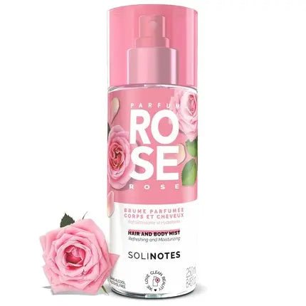 Solinotes Rose Solinotes Fragrance - Refreshing and Moisturizing Eau de Toilette (EDT) Mixte - Maison des fragrances