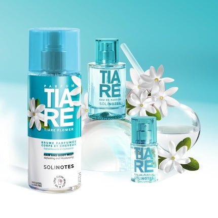 Solinotes Solinots Fragrance Mist with Tiare Flower - Refreshing and Moisturizing Eau de Toilette (EDT) Mixte - Maison des fragrances