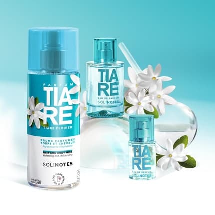 Solinotes Solinots Fragrance Mist with Tiare Flower - Refreshing and Moisturizing Eau de Toilette (EDT) Mixte - Maison des fragrances