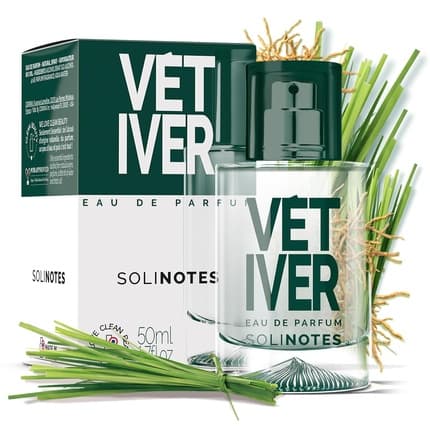 Solinotes Vetiver Perfume - Bold and Sensual Adventure Eau de Parfum (EDP) Homme - Maison des fragrances
